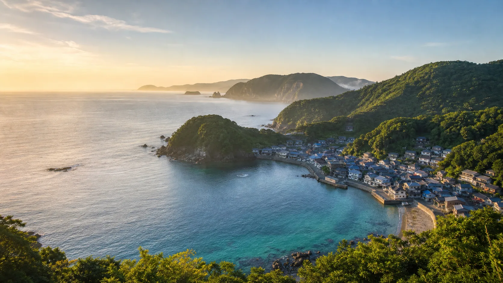 太地町の自然とまちの風景