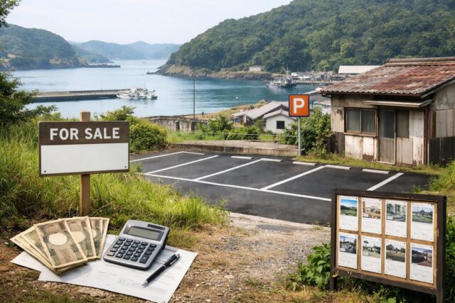 太地町の土地どうする？売却・活用4択比較の内容を表す写真風アイキャッチ画像