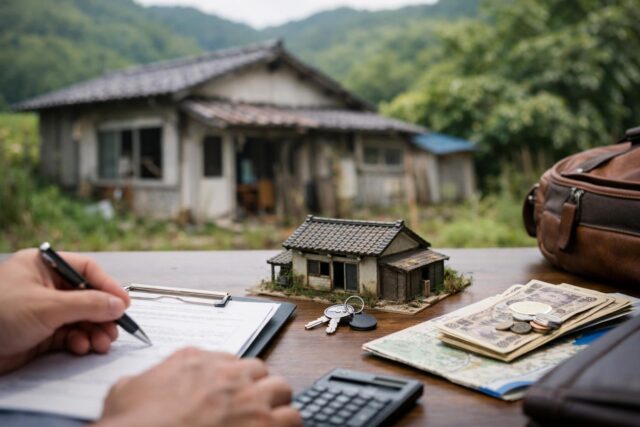 新宮市の不動産を相続したKさんの売却事例｜実体験の内容を表す写真風アイキャッチ画像