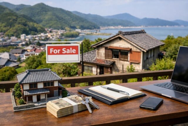 新宮市の不動産売却事例｜遠方相続した家を売ったKさんの話の内容を表す写真風アイキャッチ画像