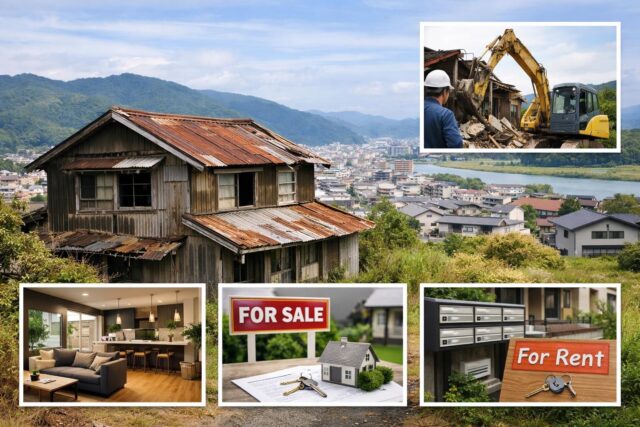新宮市の空き家活用方法5選｜費用と手順を解説の内容を表す写真風アイキャッチ画像