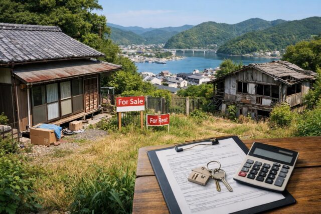 相続した実家どうする？那智勝浦町・新宮市の選択肢の内容を表す写真風アイキャッチ画像