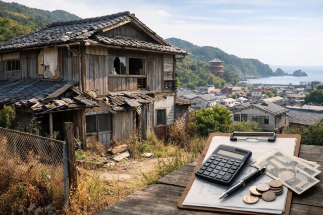 那智勝浦町の空き家は固定資産税6倍？条件を解説の内容を表す写真風アイキャッチ画像