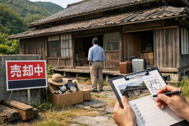 紀宝町の不動産 相続相談事例｜古民家売却の実話の内容を表す写真風アイキャッチ画像