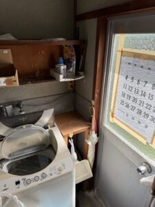 那智勝浦町下里の中古戸建の洗面・洗濯スペース